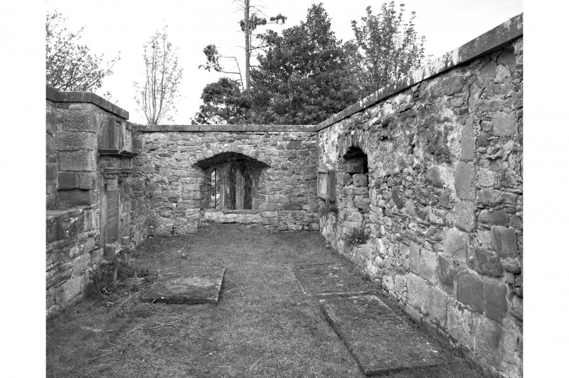 chapel wall remains 