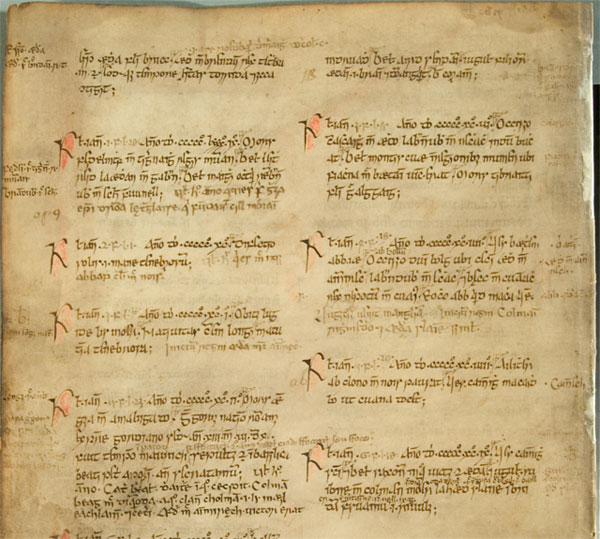 handwritten manuscript on parchment