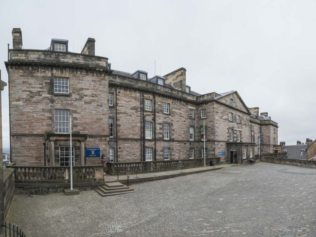 Photograph of the museum building from an oblique angle