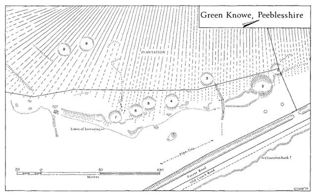 Drawn map of Green Knowe