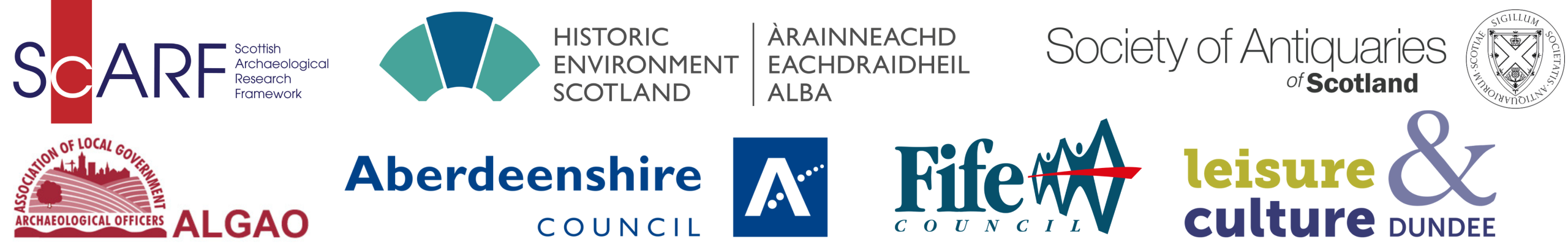 NESARF logos Project support logos